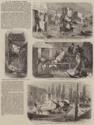 Die letzten Überschwemmungen in Frankreich